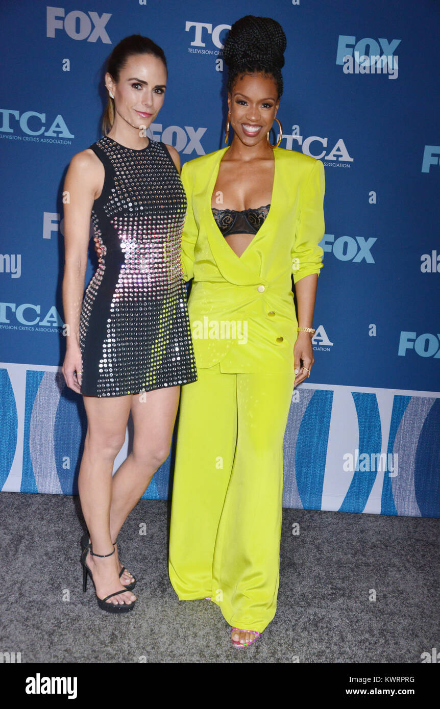 Pasadena, États-Unis. 4 janvier, 2018. Jordana Brewster, Michelle Mitchenor 007 assiste à la FOX All-Star Partie durant l'hiver 2018 TCA Tour du Langham Huntington, Pasadena le 4 janvier 2018 à Pasadena, en Californie. Credit : Tsuni / USA/Alamy Live News Banque D'Images