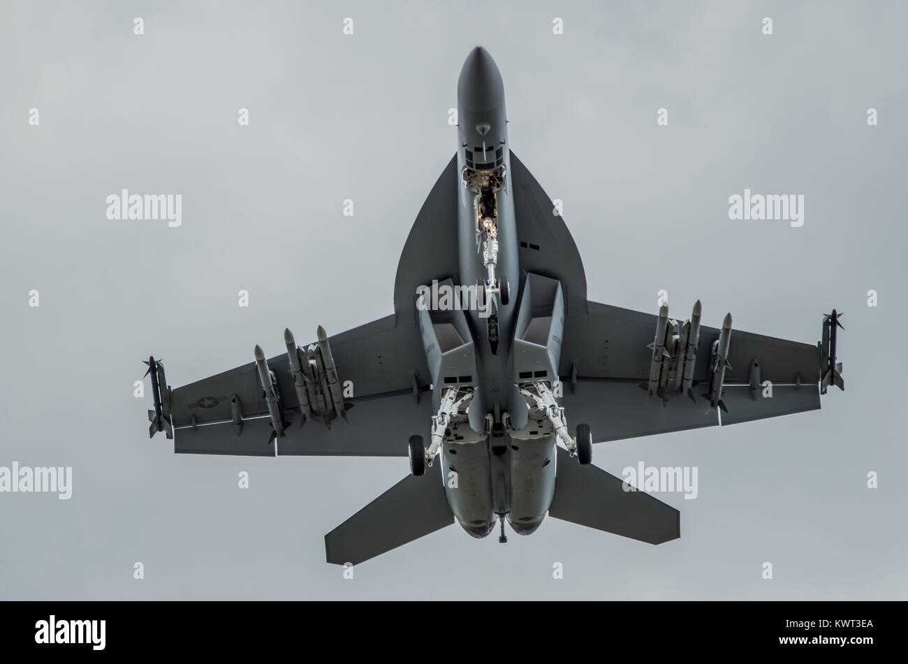 F-18 Hornet Banque D'Images