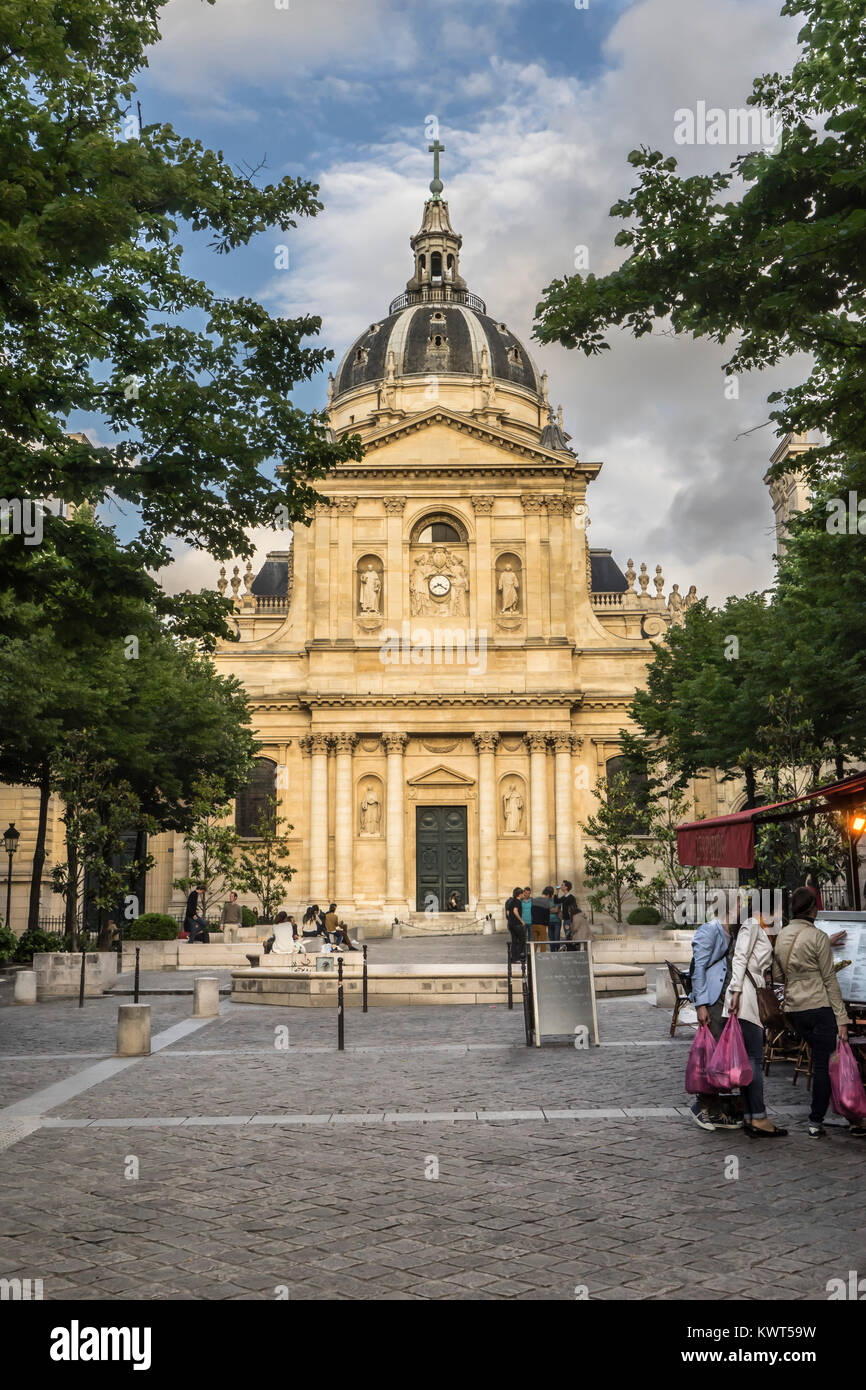 France, Paris (75), chapelle de la Sorbonne Photo Stock Alamy