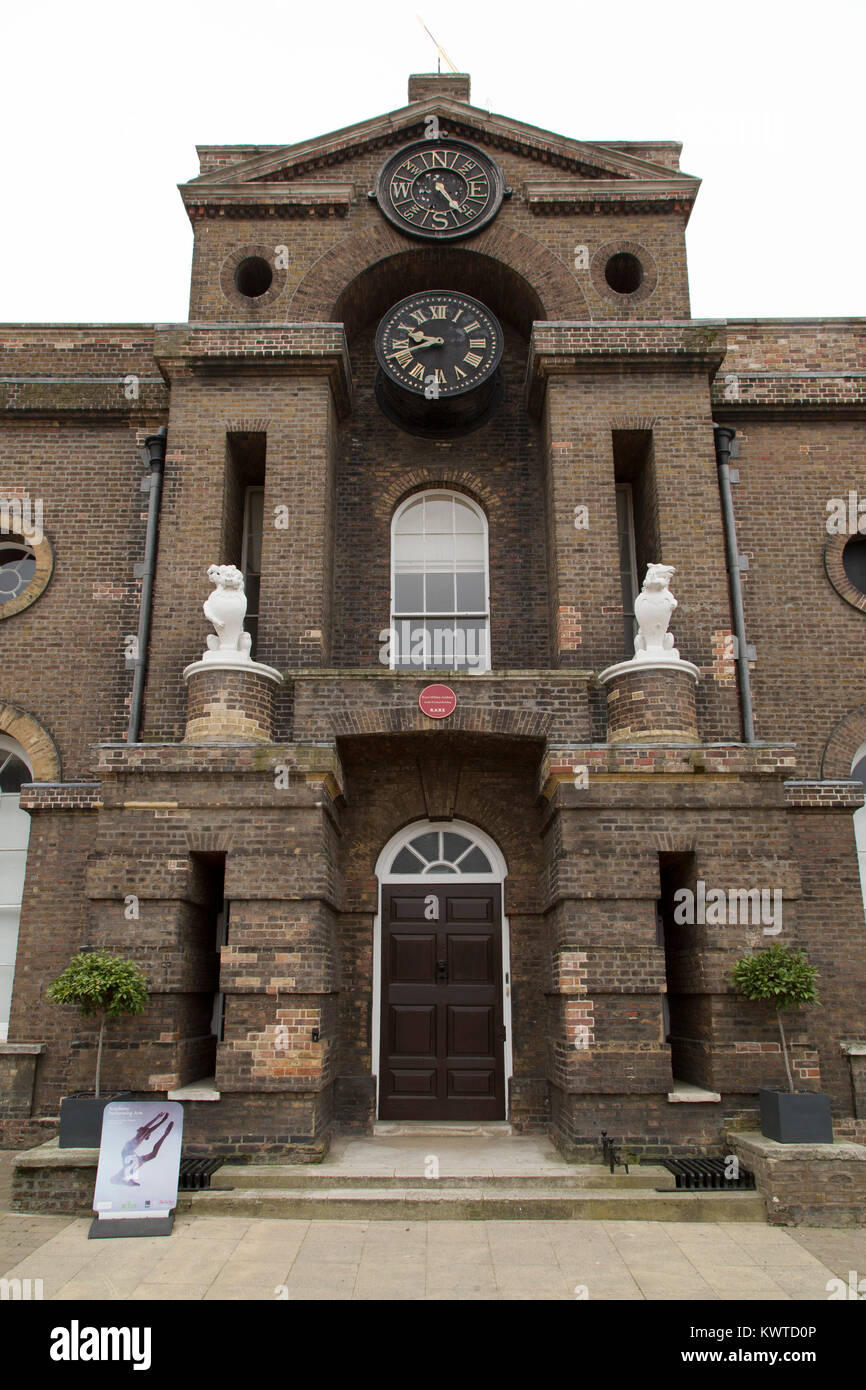 L'Académie royale militaire de Woolwich Arsenal à Londres, en Angleterre. Banque D'Images