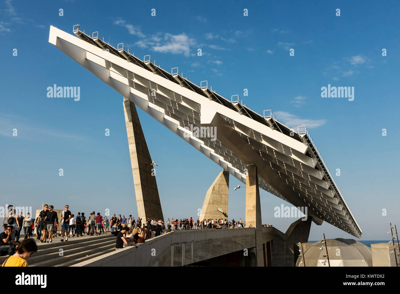 Le festival de musique espagnol Primavera Sound est l'un des plus populaires festivals de musique rock dans le monde. L'Espagne, 30/05 2015. Banque D'Images