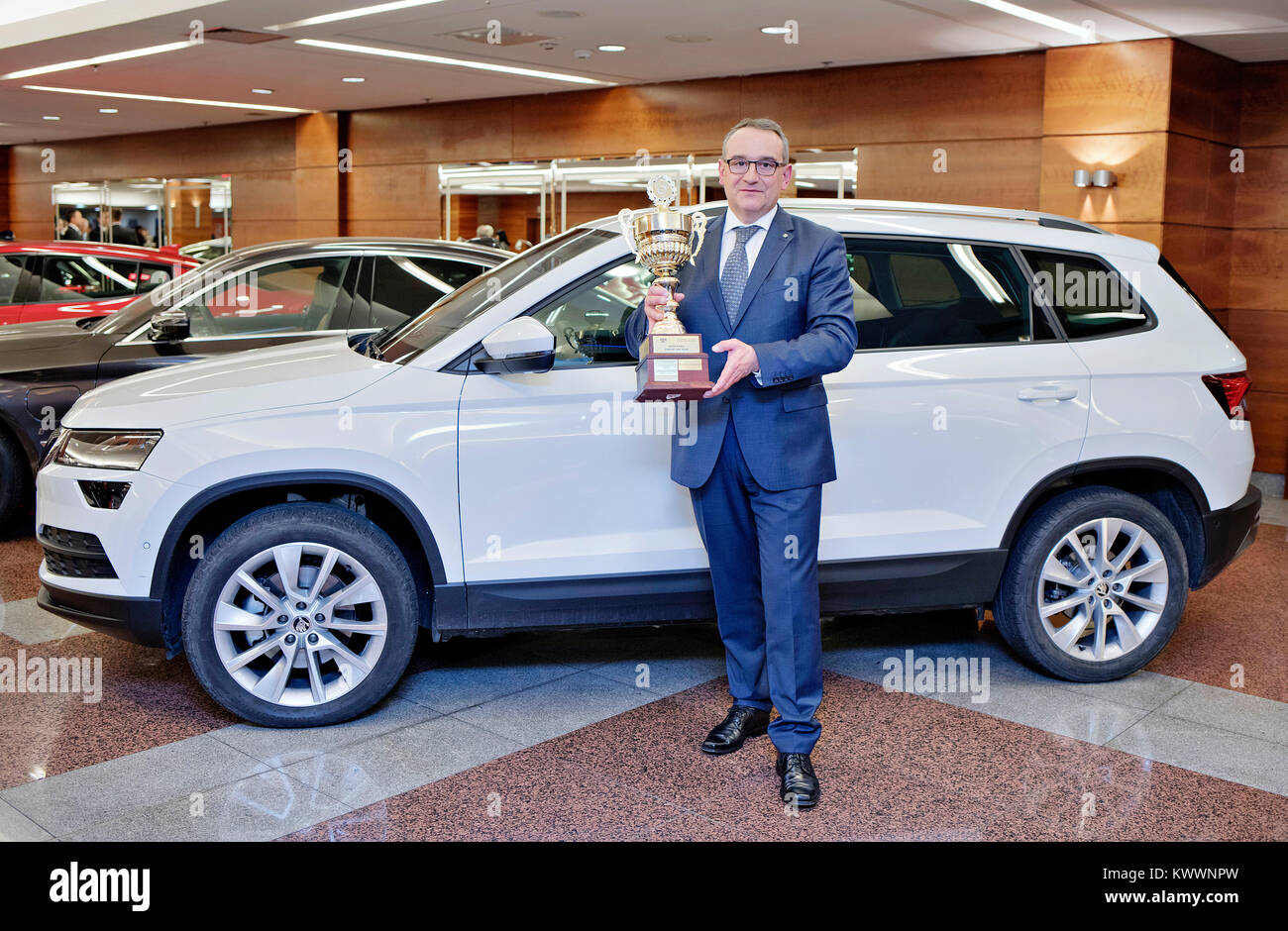 Lubos Vlcek,Skoda Karoq Banque D'Images