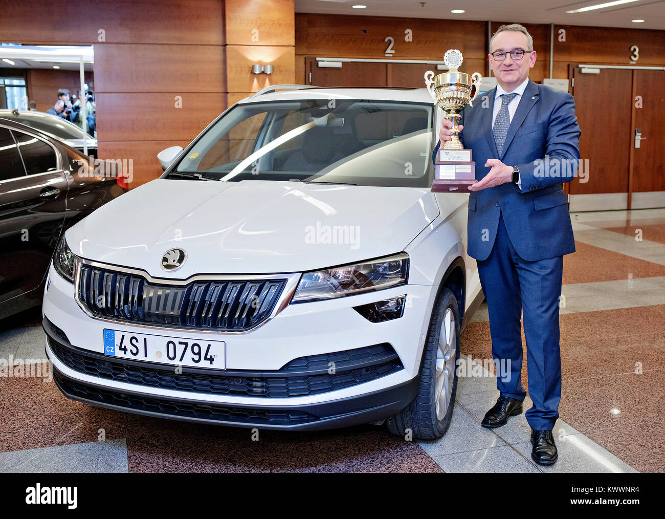 Lubos Vlcek,Skoda Karoq Banque D'Images