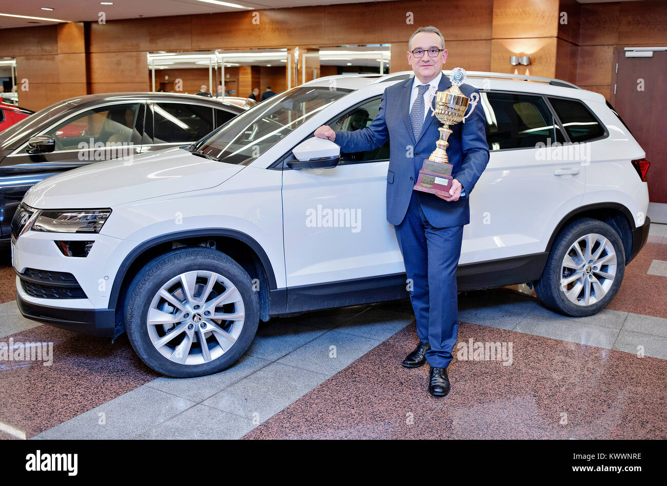 Lubos Vlcek,Skoda Karoq Banque D'Images