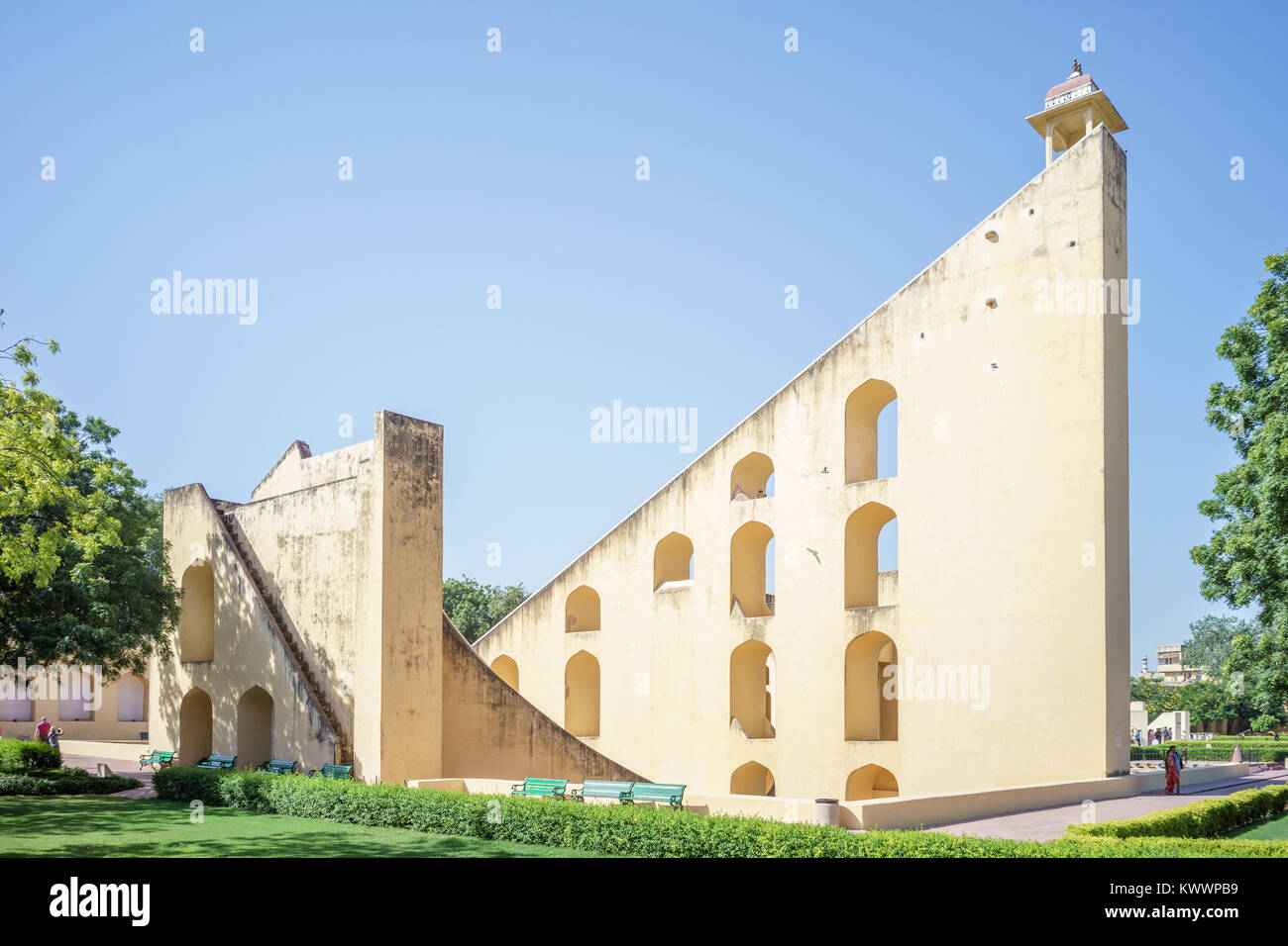 Jantar Mantar à Jaipur, Inde Banque D'Images