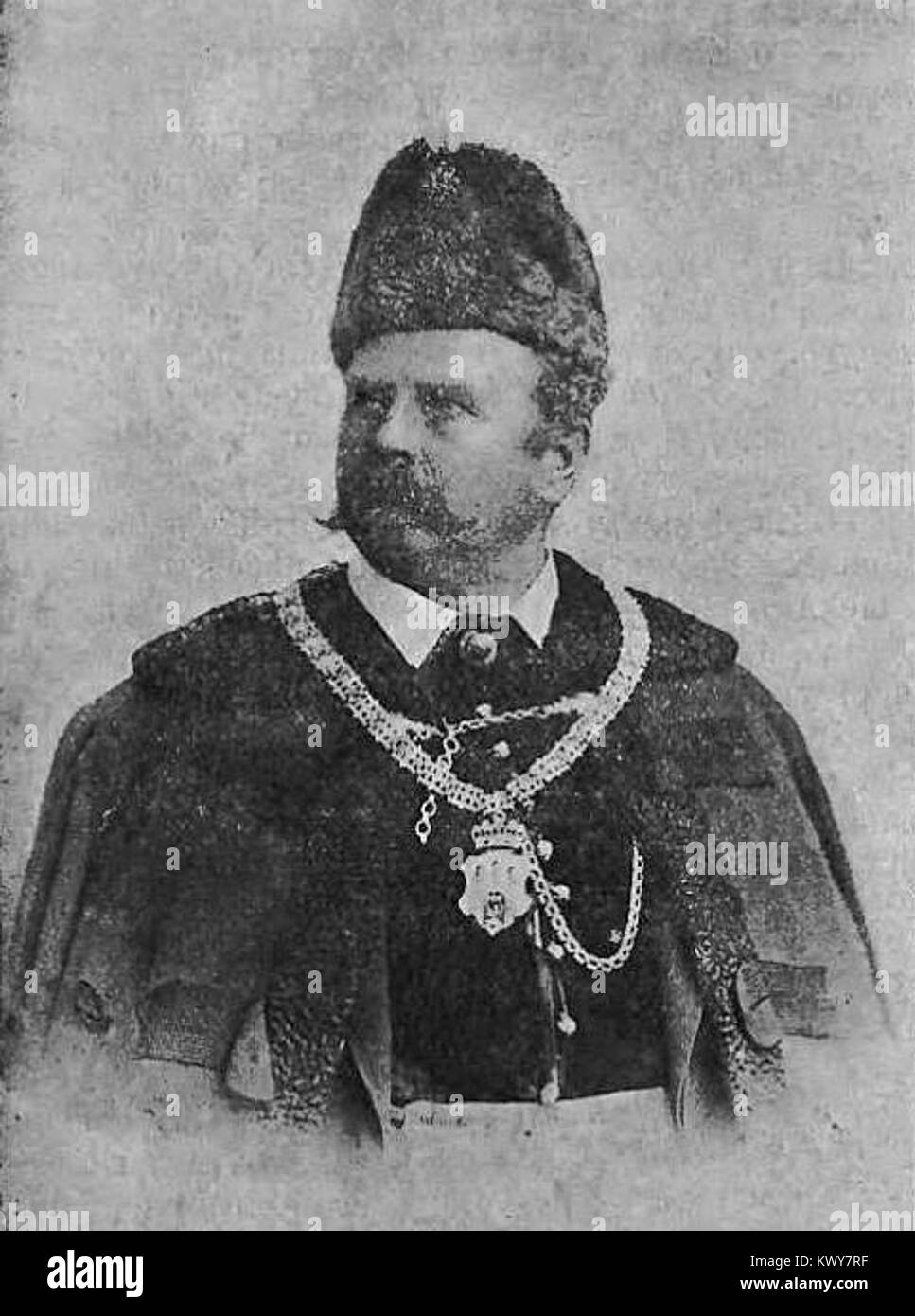 Michał Michalski (-1904) Banque D'Images