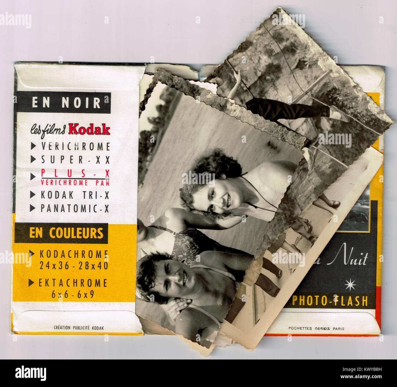 Tirages argentiques dans une pochette, photos Kodak France Photo Stock -  Alamy