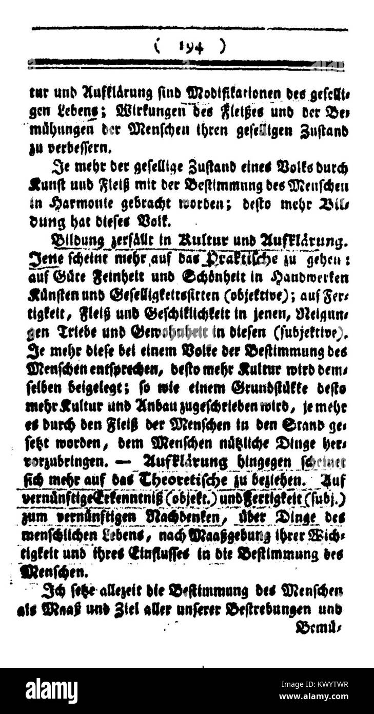 'über die Frage was heißt Aufklären' de Mendelssohn discute des questions philosophiques liées au concept des lumières, explorant sa signification et sa signification dans la société au cours du mouvement des lumières du XVIIIe siècle. Banque D'Images