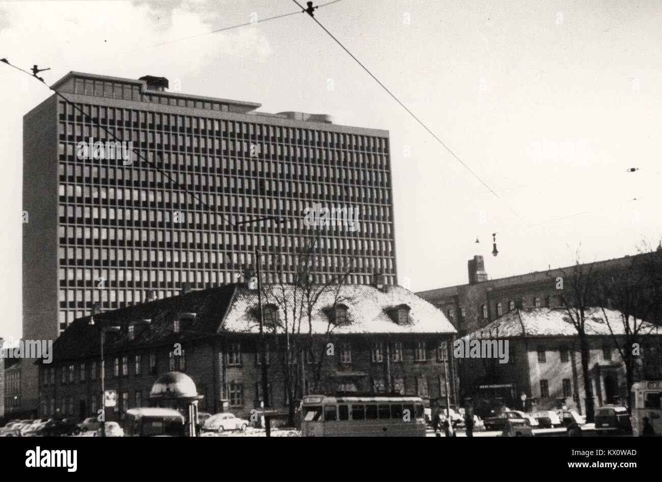 Le Militærhospitalet, le Fødelsstiftelsen et l'Empirekvartalet à Oslo sont des bâtiments historiques en Norvège, représentant l'histoire architecturale et médicale préservée par le rapport Riksantikvaren-T001 01 1019. Banque D'Images
