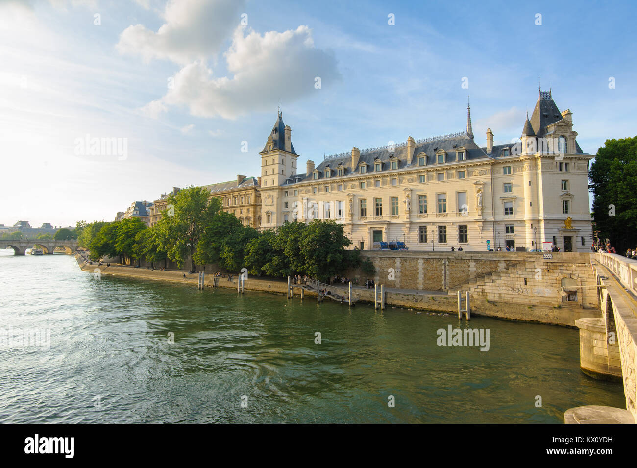 Bords de Seine à Paris, France Banque D'Images