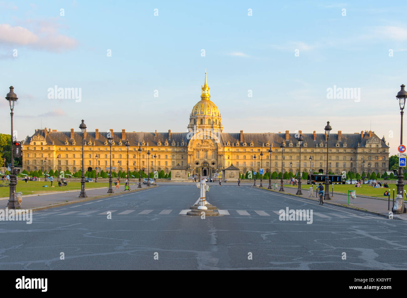 Résidence National des Invalides à Paris Banque D'Images