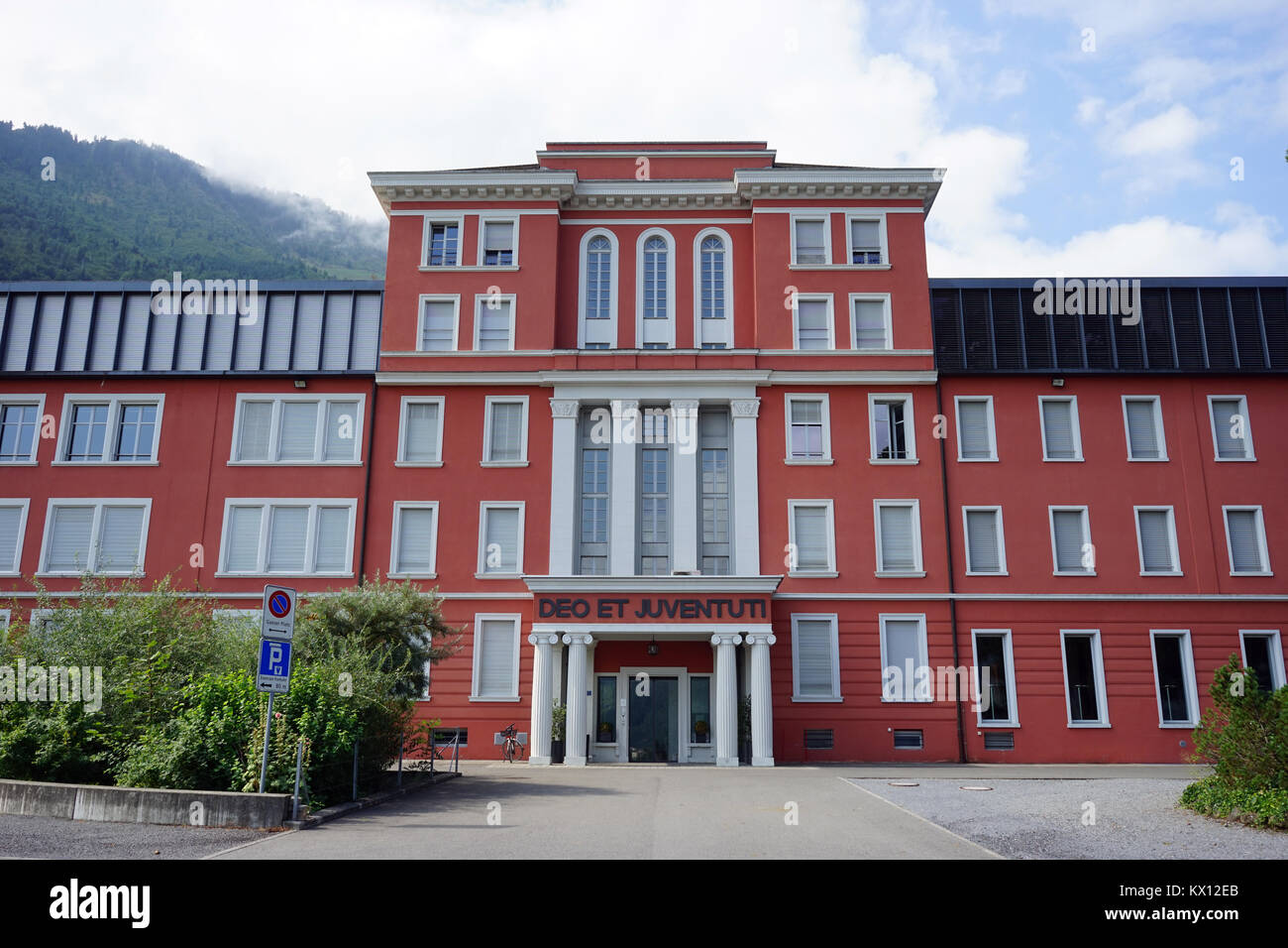 STANS, SUISSE - vers août 2015 Monastère Capucin Banque D'Images