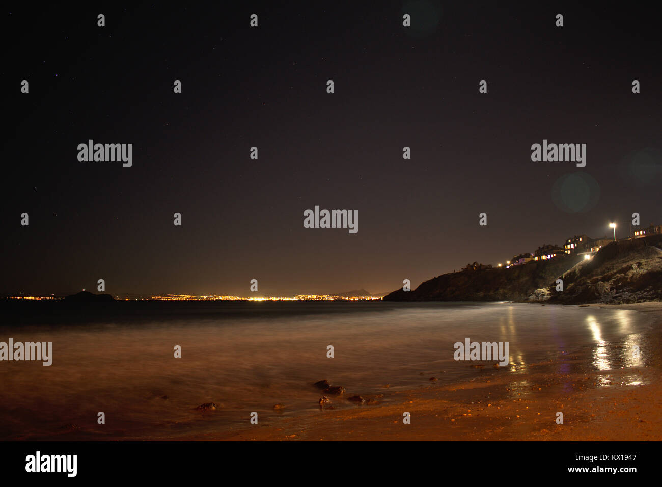 Nuit froide en Ecosse Banque D'Images