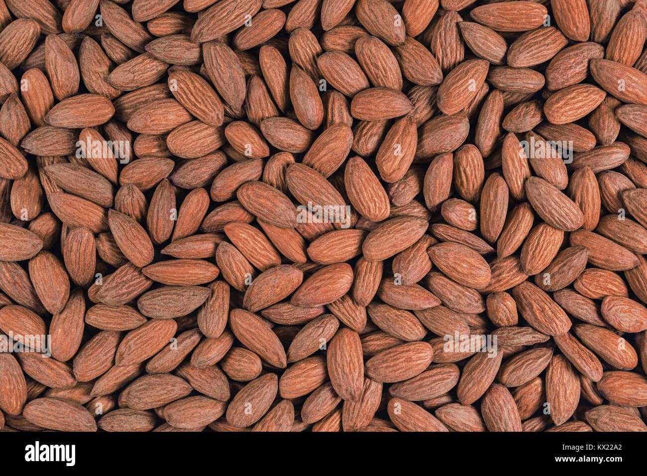 Amandes, full frame. Banque D'Images
