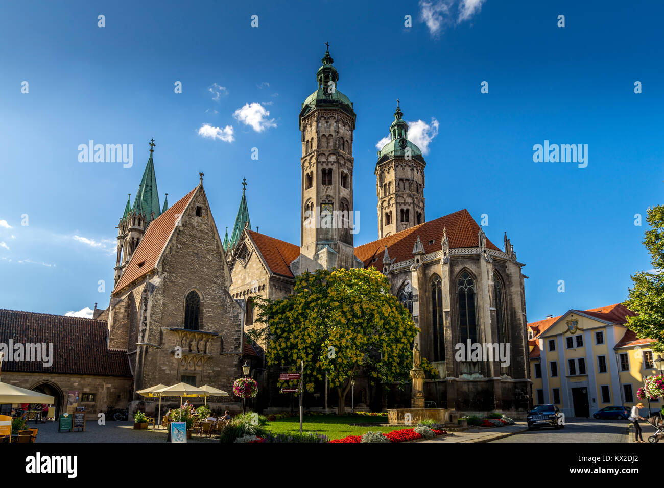 Dom Naumburg - Cathédrale Banque D'Images