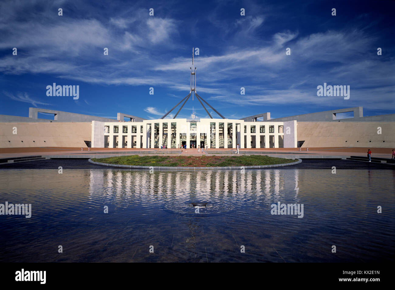 L'Australie. Loi. Canberra. La Maison du Parlement. Banque D'Images