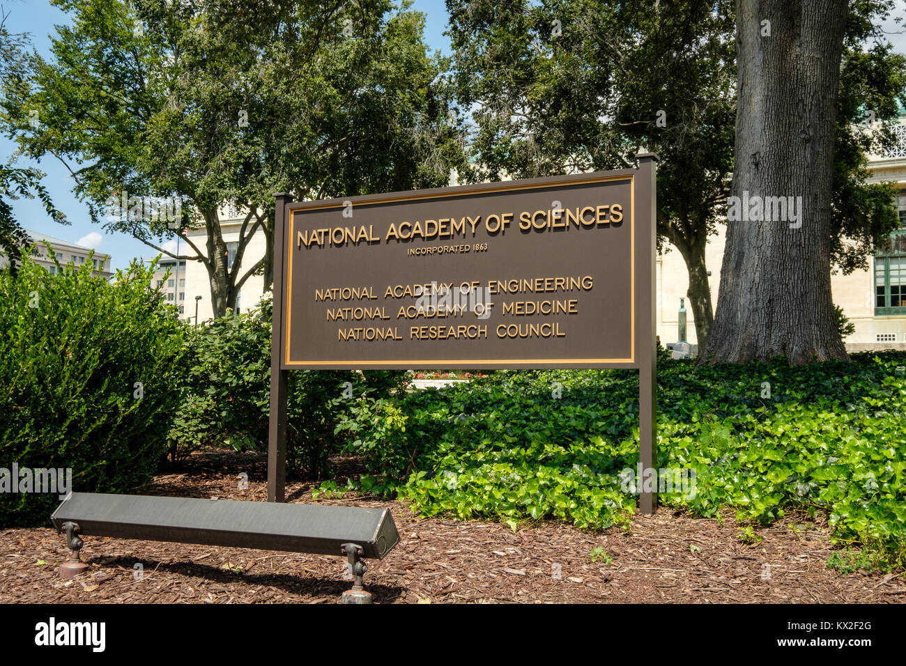 National Academy of Sciences, 2101 Constitution Avenue NW, Washington DC Banque D'Images