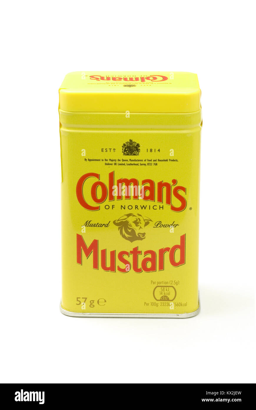 Colmans Mustard Banque D'Images