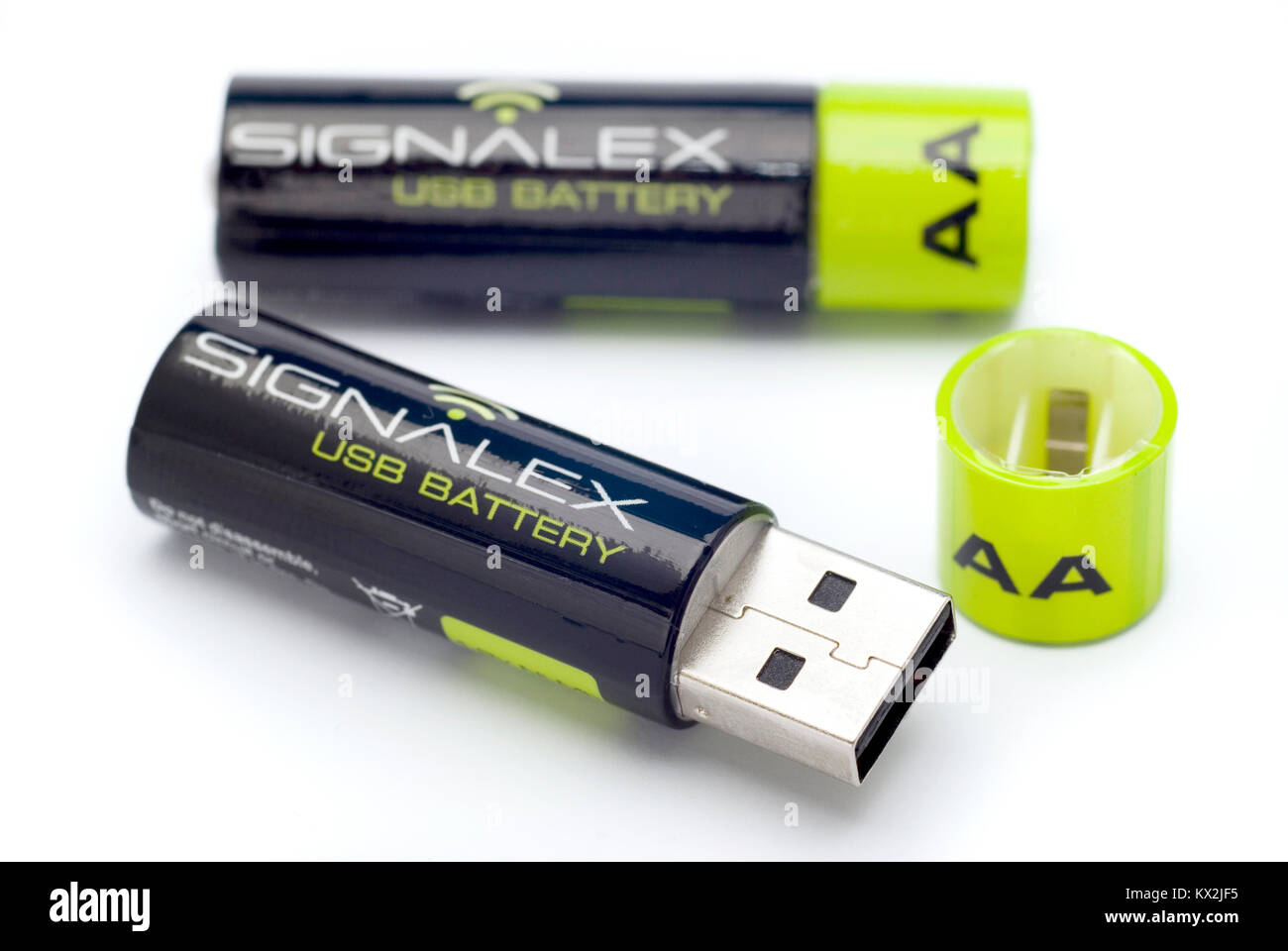 Batterie rechargeable par USB Banque D'Images