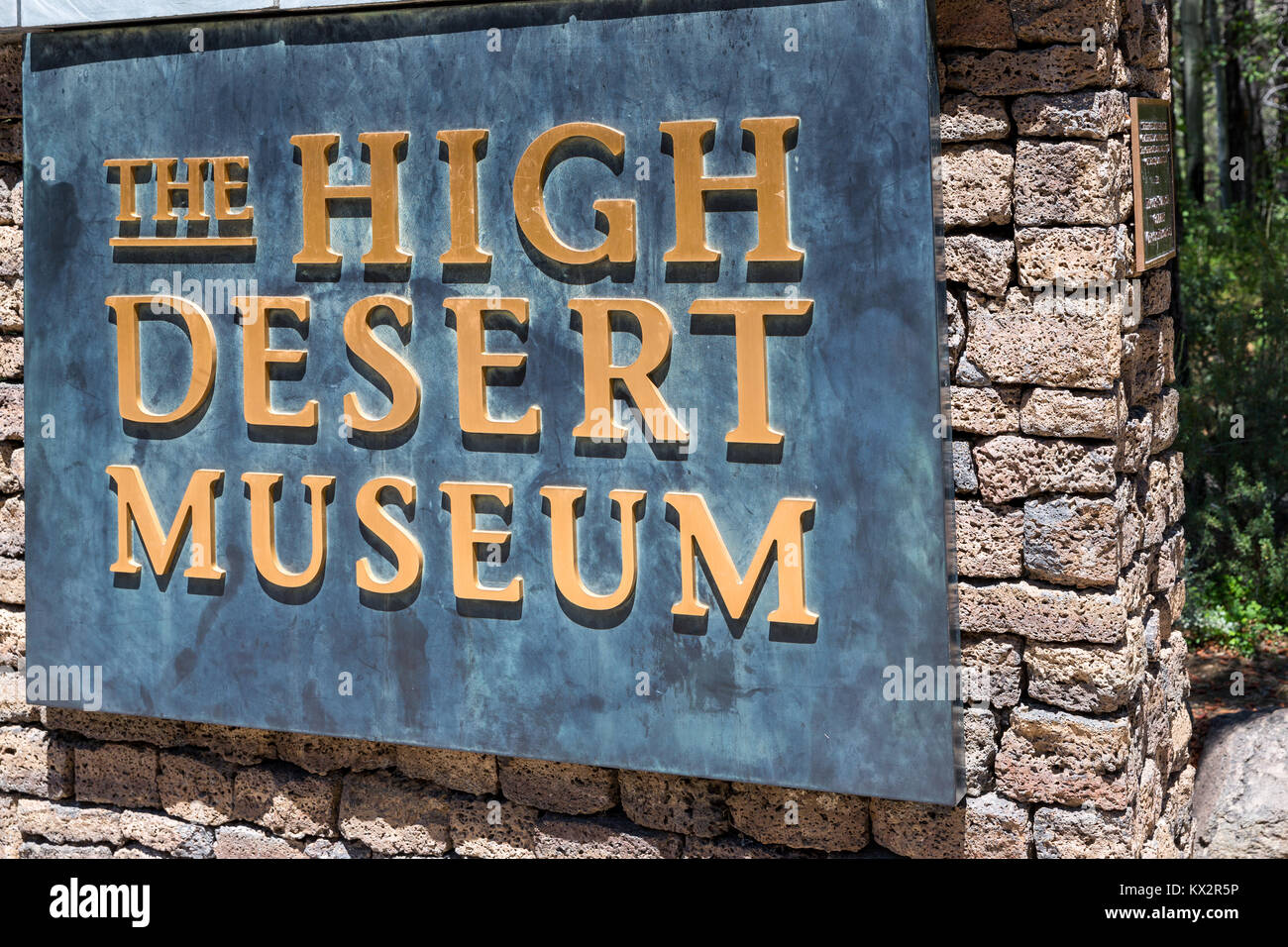 Le High Desert Museum, Bend, Oregon, United States Banque D'Images