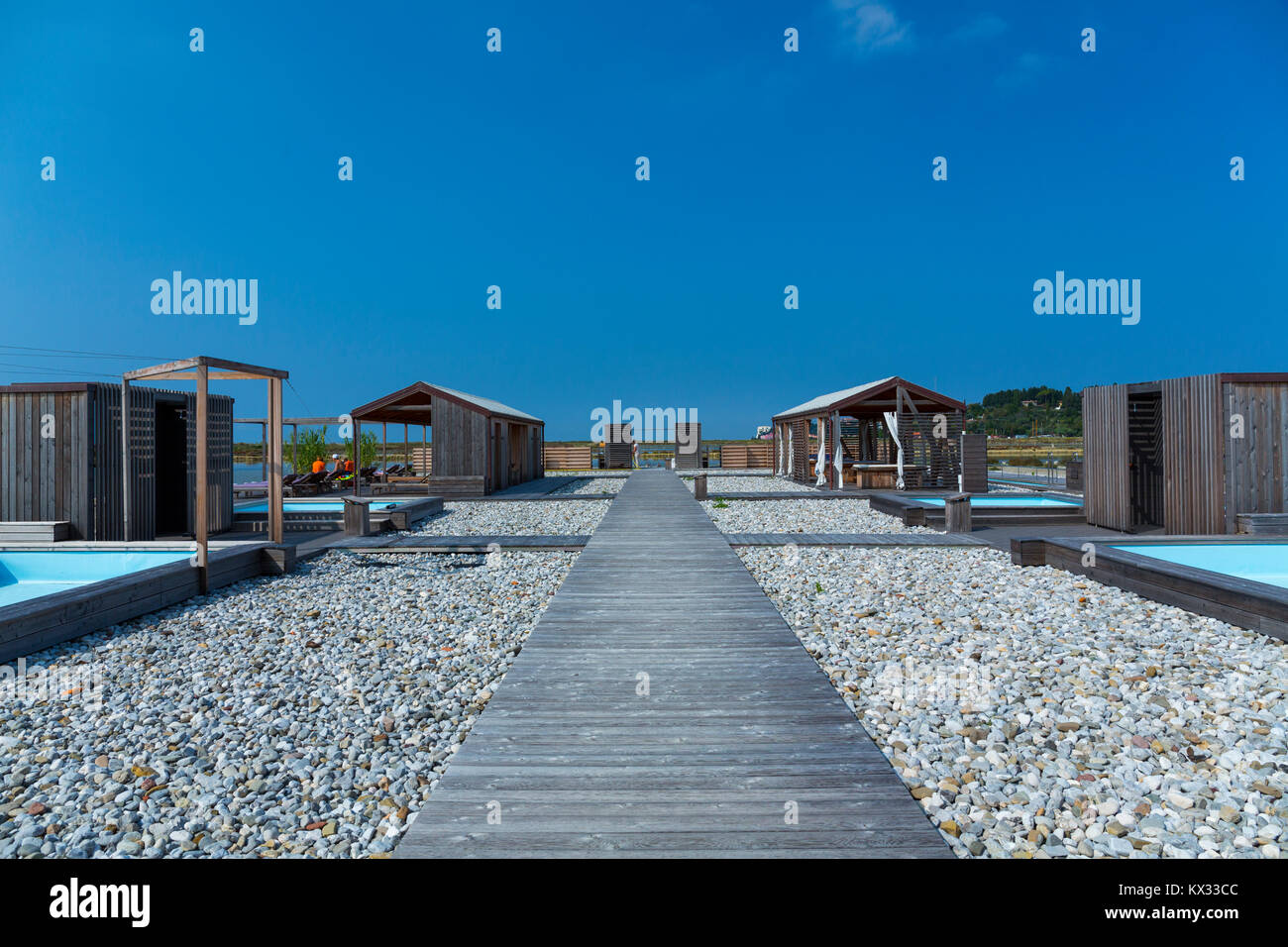 Lepa Vida Spa, Parc Naturel de la Saline de Sečovlje, Slovénie, Europe Banque D'Images