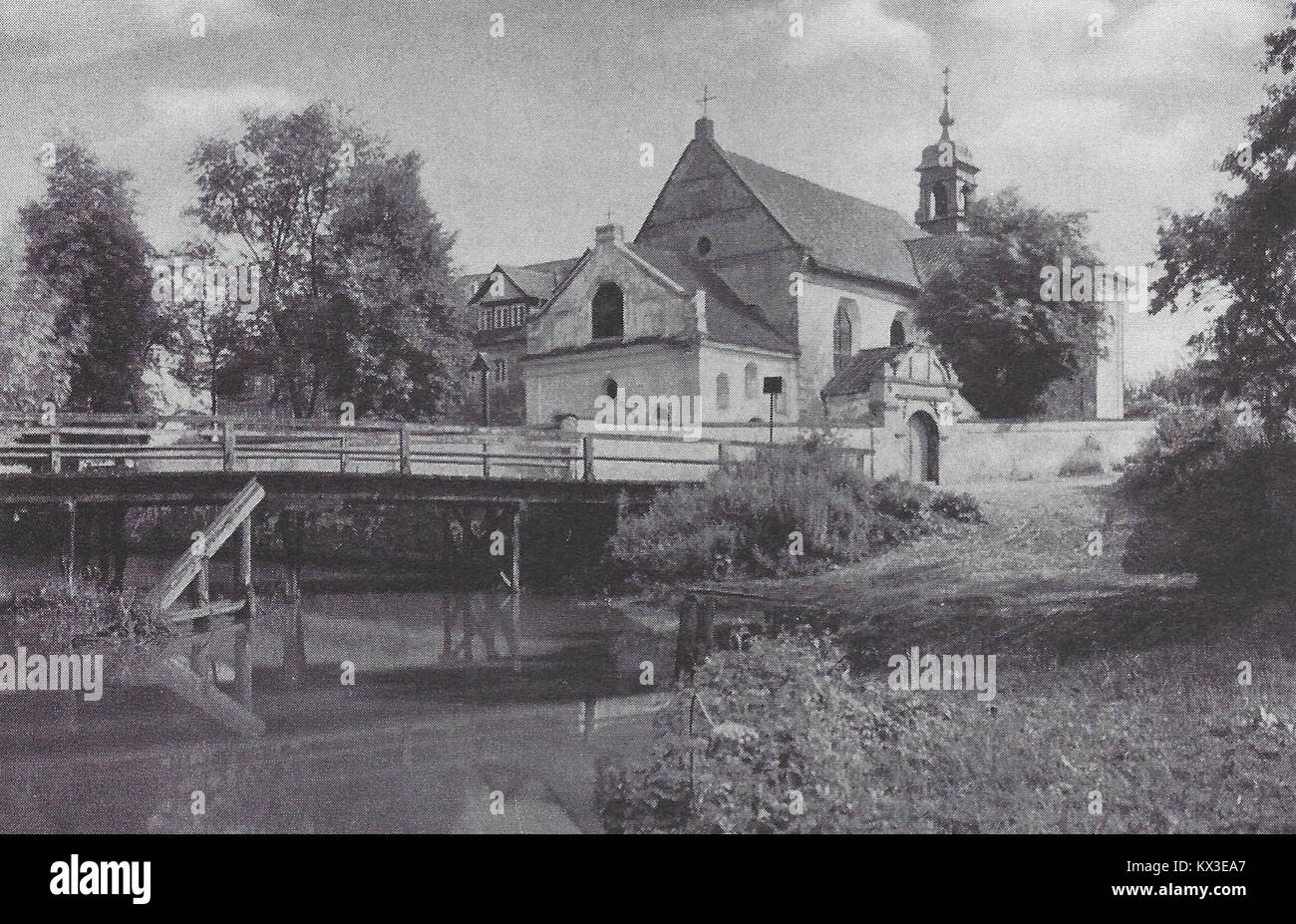 Sanok, reformatów klasztorny zespół z 1717 (Christburg Klosterkirche) Banque D'Images