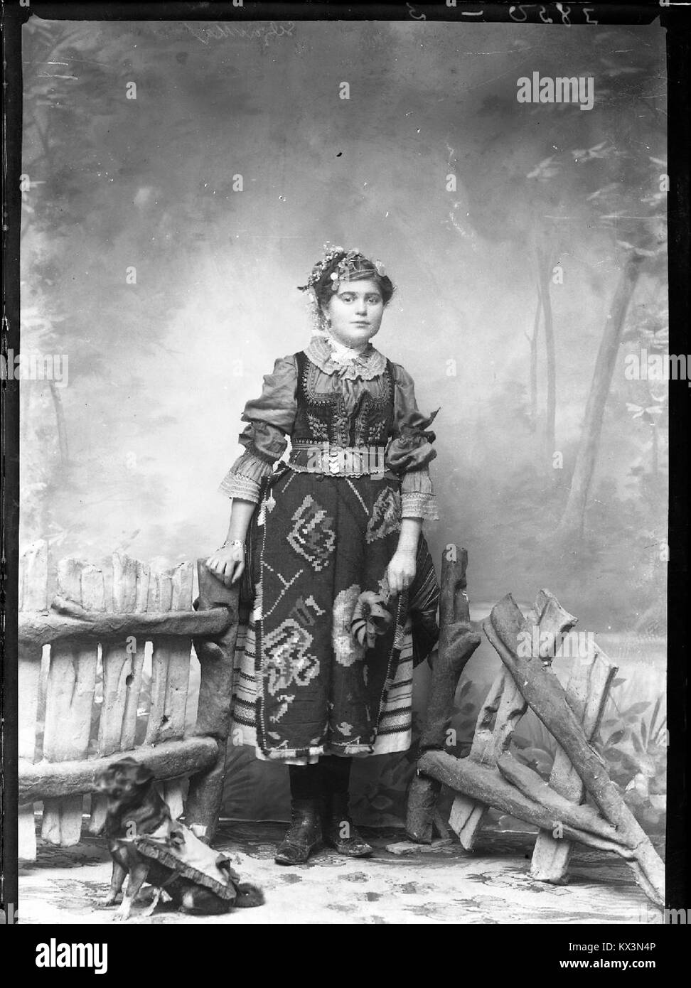 Tirage Citrate Original De 1904 - Costume Paysannes Serbes - Belgrade, Serbie