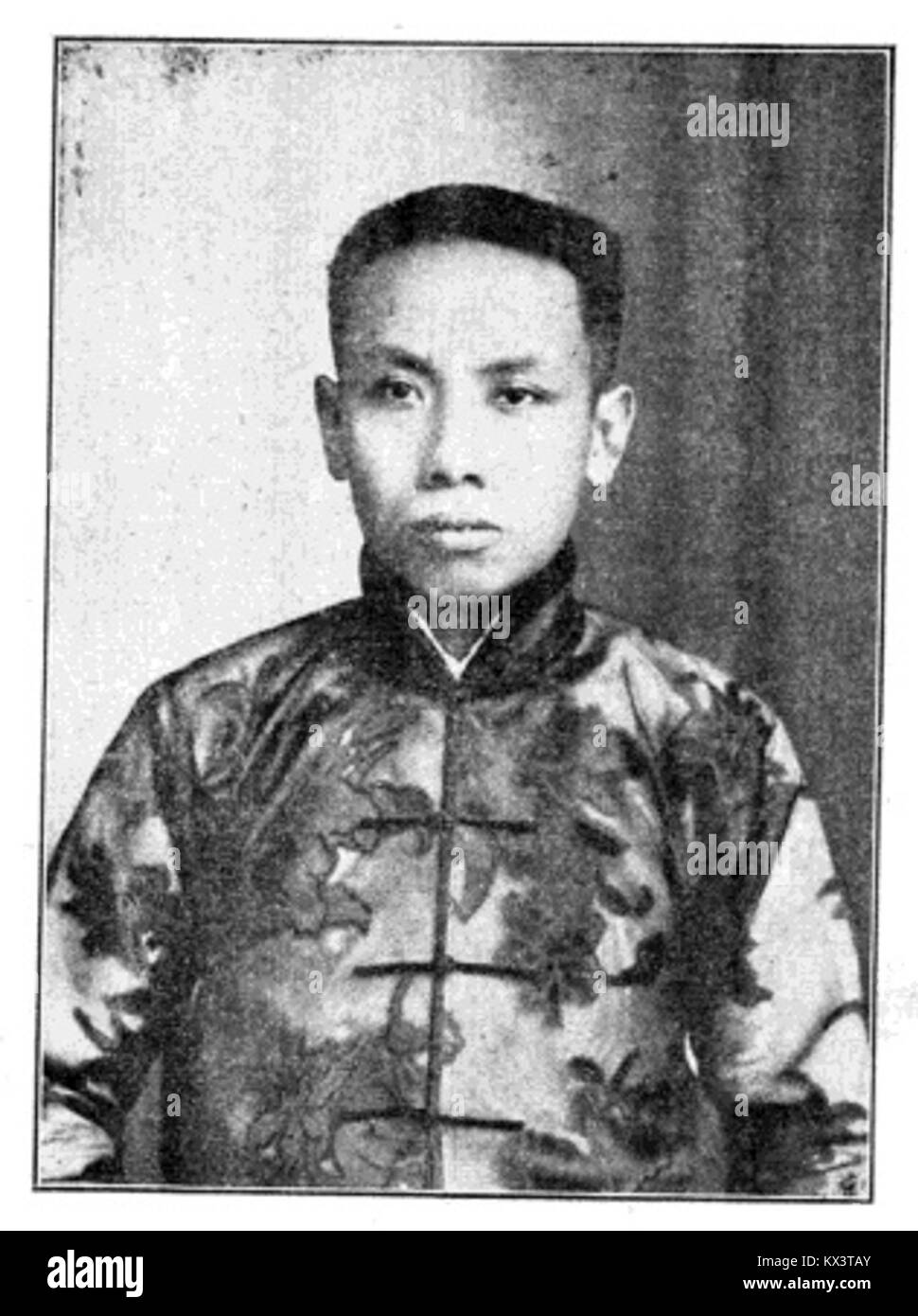 Zou lu est une figure historique documentée de Chine, reconnue pour ses contributions sociales ou culturelles. Banque D'Images