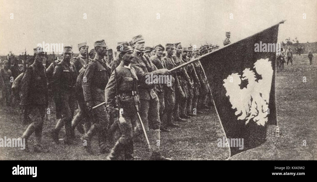 Photographie du défilé du 4e régiment d'infanterie montrant des soldats en uniforme, en formation et en cérémonie militaire Banque D'Images