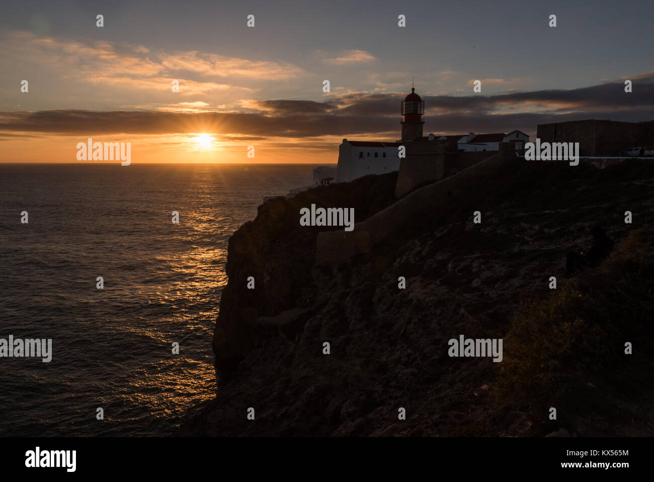 Phare du cap st vincent Banque de photographies et d’images à haute résolution Alamy