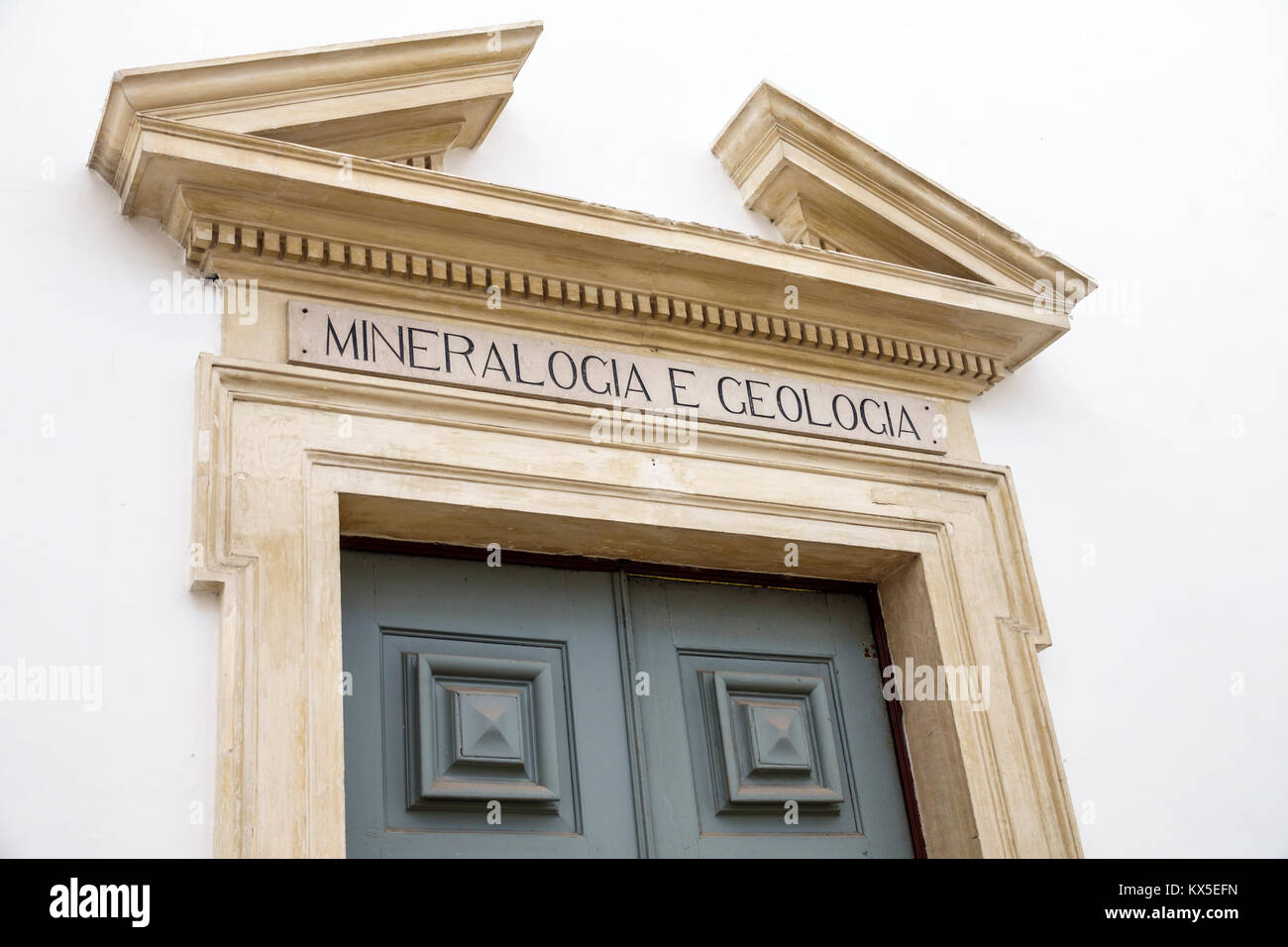 Coimbra Portugal,Université de Coimbra,Universidade de Coimbra,Museu da Ciencia,Musée des Sciences,escaliers,minéralogie,géologie,porte,Latino-hispanique et Banque D'Images