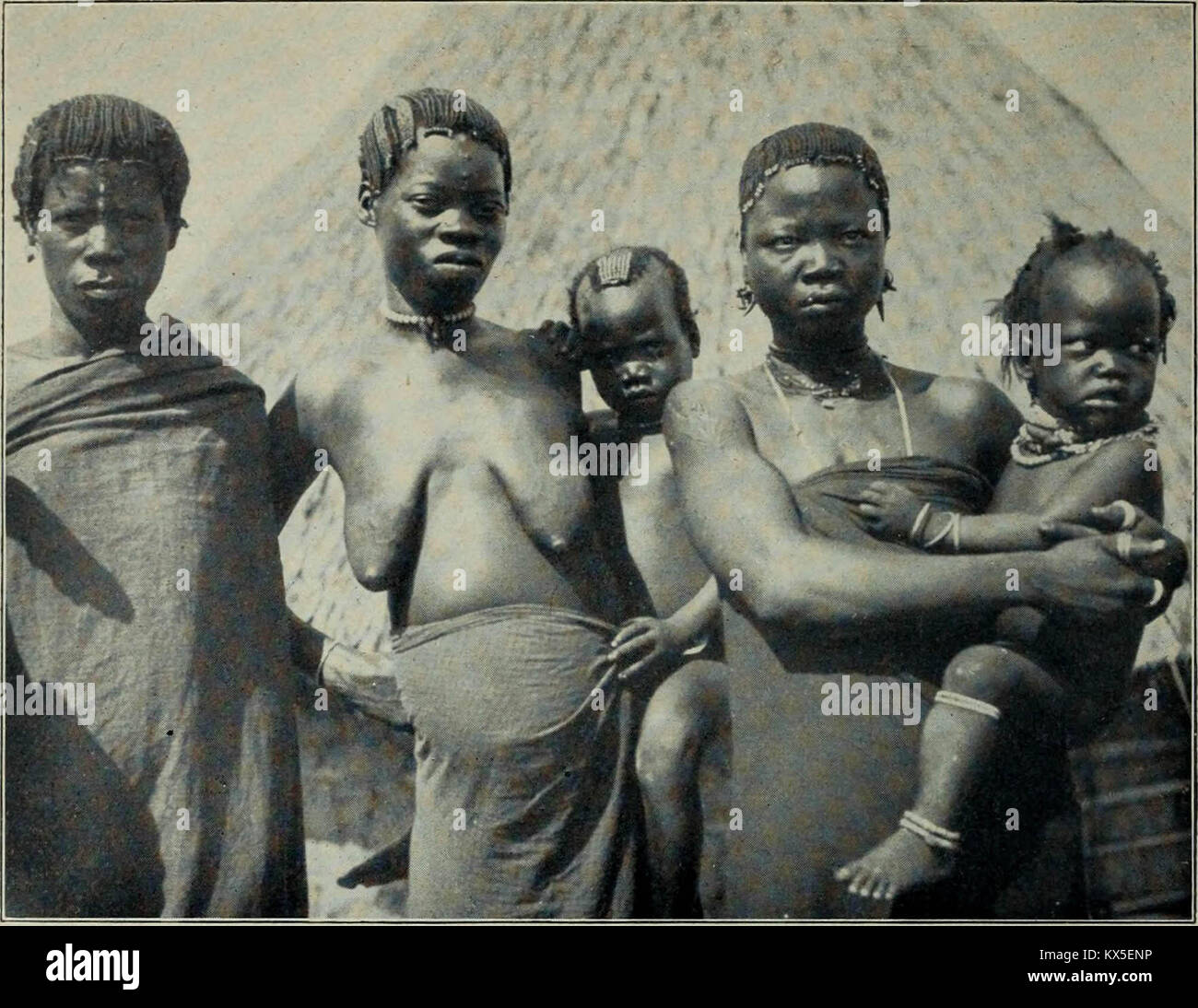 "Du Congo pour le Niger et le Nil : un compte de l'expédition d'Afrique centrale allemande de 1910-1911' (1913) Banque D'Images