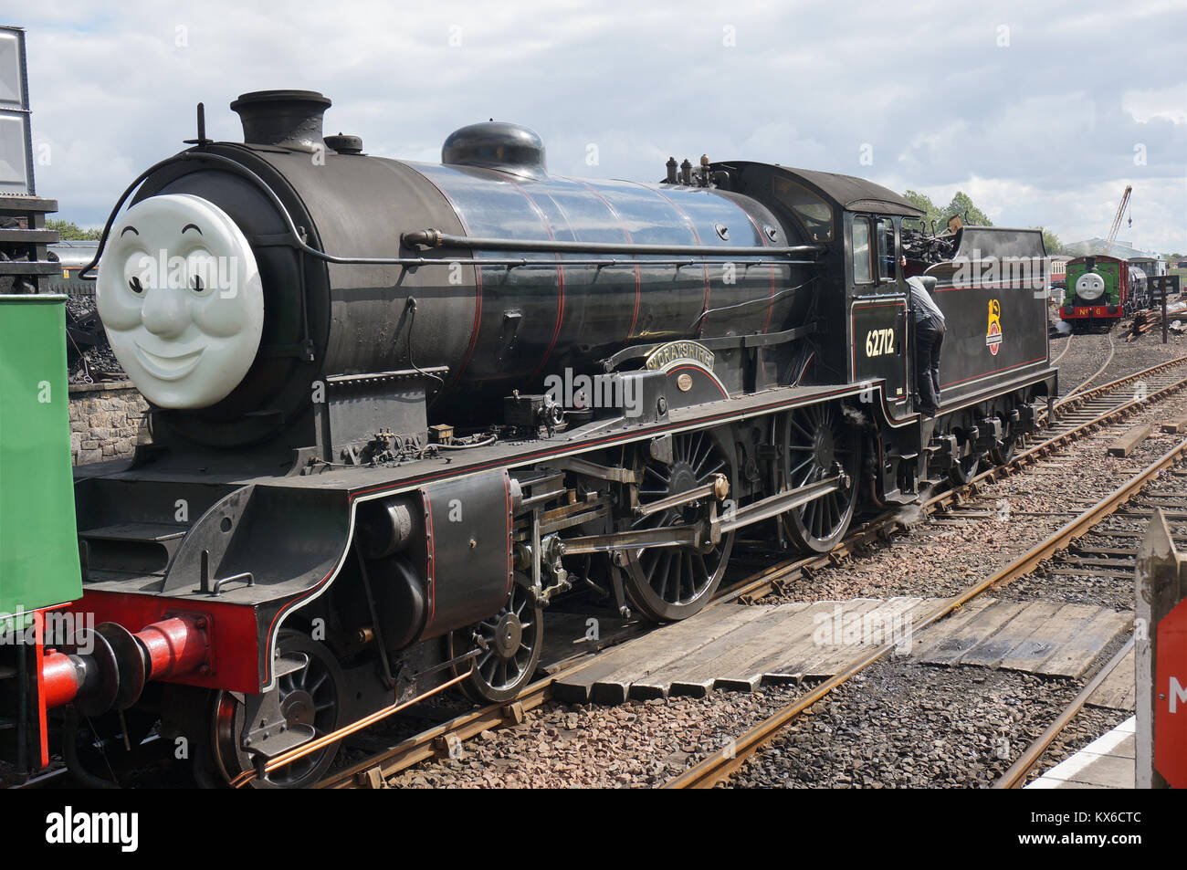 Train à vapeur de Thomas et ses amis - série TV - Neville à Bo'ness, en Écosse. Banque D'Images