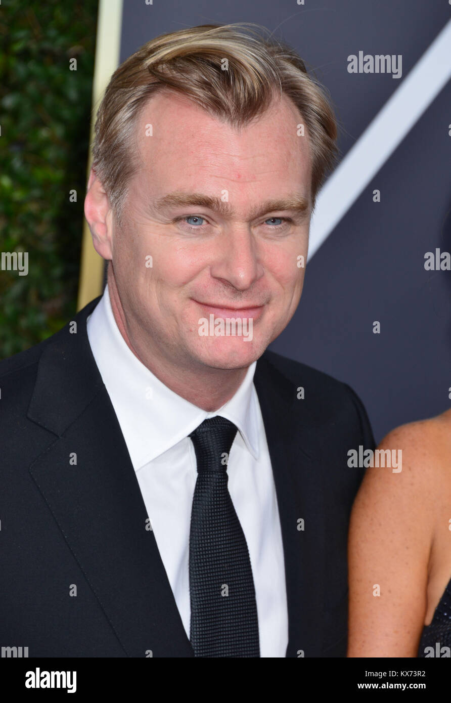 Los Angeles, Californie, USA. 07Th Jan, 2018. Christopher Nolan assiste à la 75e cérémonie des Golden Globe Awards au Beverly Hilton Hotel à Beverly Hills. CA. Le Janvier 2018 : Crédit Tsuni / USA/Alamy Live News Banque D'Images