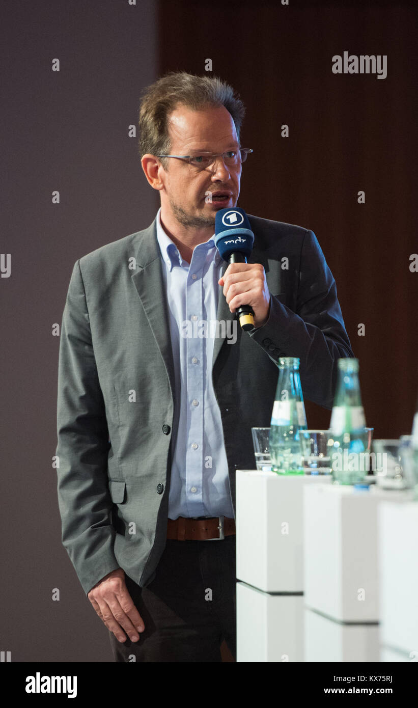 Hajo SEPPELT (ARD) Doping-Experte- /ARD ZDF - Olympia- und paralympiques Pressekonferenz à Berlin, Allemagne am 12.12.2017. Dans le monde d'utilisation | Banque D'Images