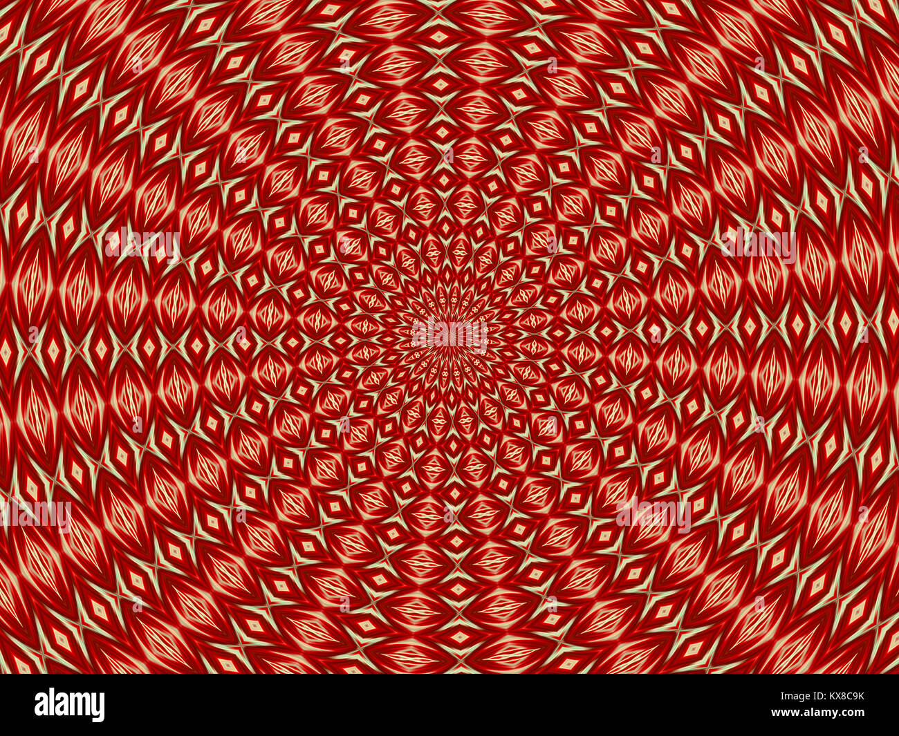 L'Œil rouge avec motif de fond - Vibration vibration illusion Banque D'Images L'Œil rouge avec motif de fond - Vibration vibration illusion Banque D'Images