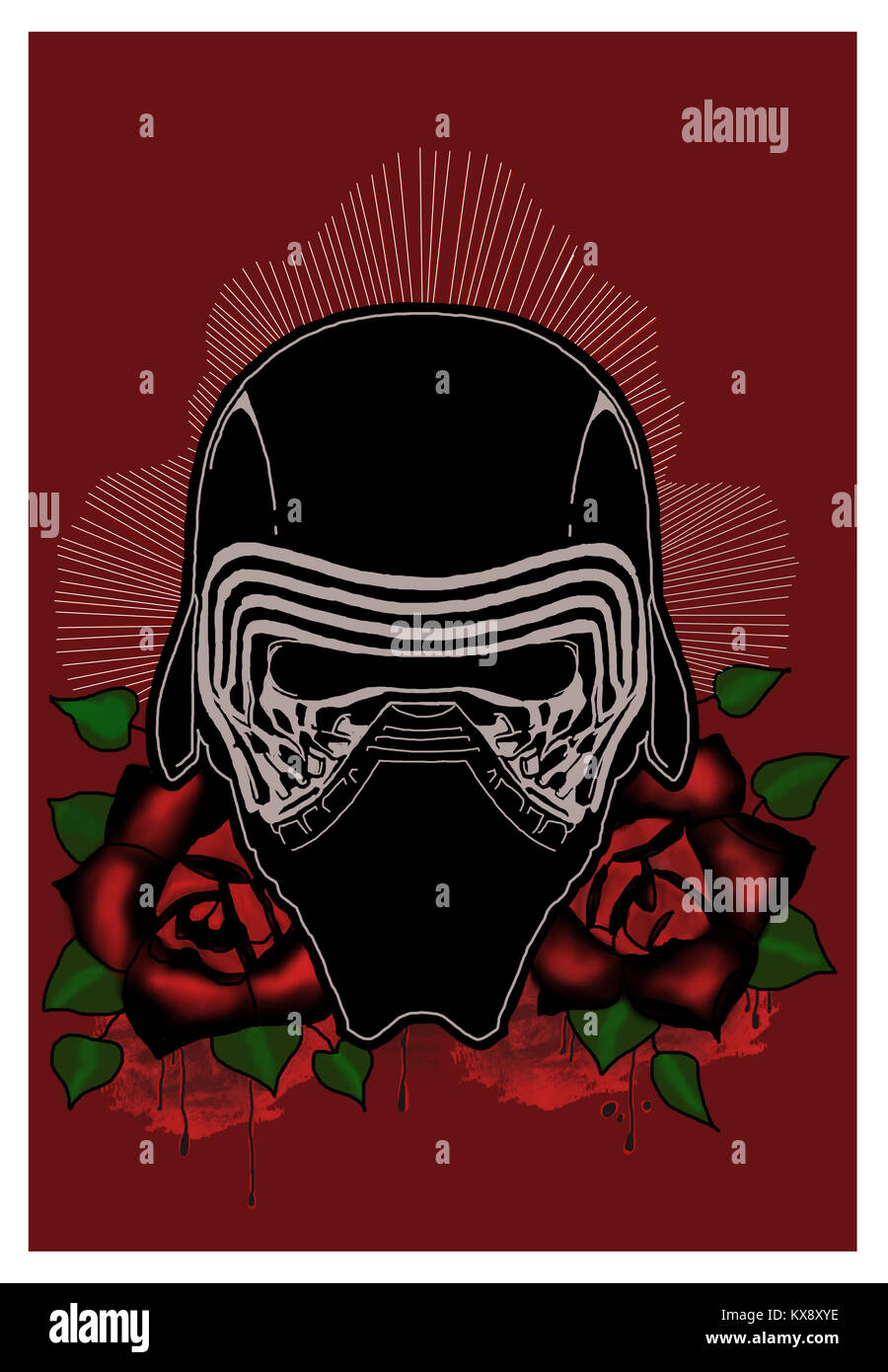 Star Wars - Kylo Ren Banque D'Images