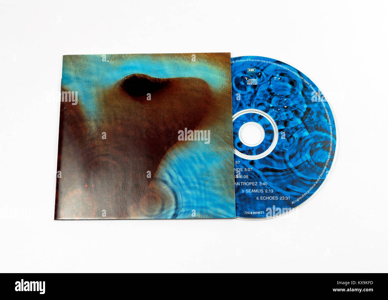 Ingérer par cd Pink Floyd Banque D'Images