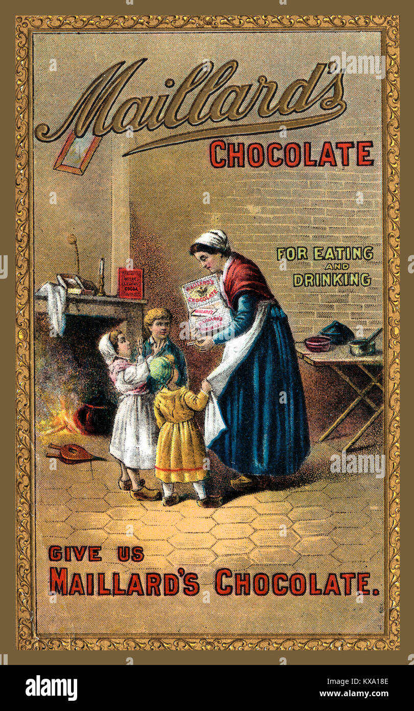 Maillard's Chocolate pour manger et boire Banque D'Images