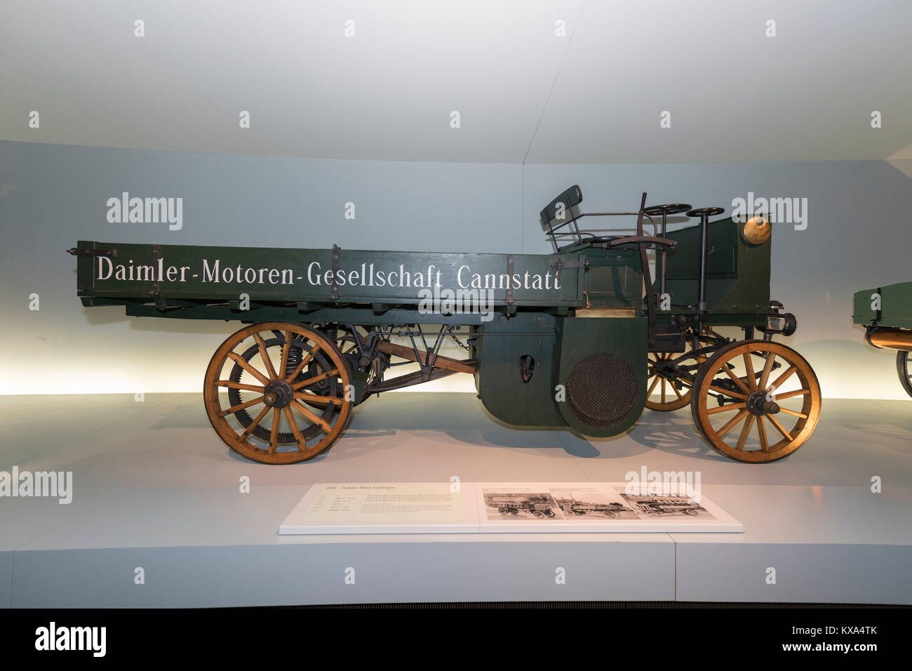 Mercedes voitures de la collection du Musée. Banque D'Images