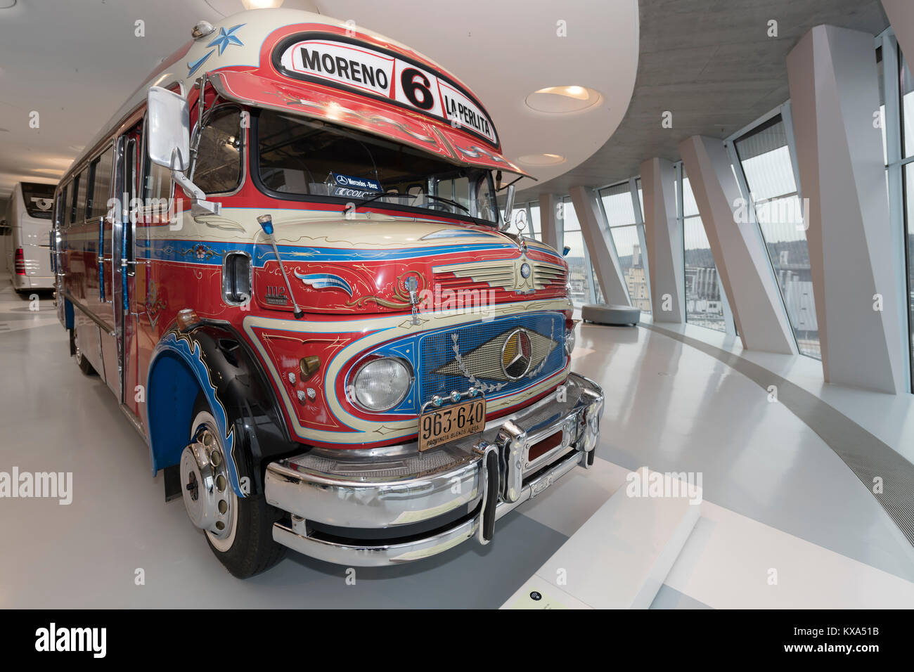 Mercedes voitures de la collection du Musée. Banque D'Images