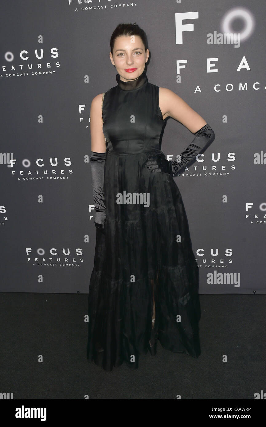 Beverly Hills, Californie. Jan 7, 2018. Sara Alviti assiste à la Focus Golden Globe Awards After Party le 7 janvier 2018 à Beverly Hills, Californie. | Verwendung weltweit Credit : dpa/Alamy Live News Banque D'Images