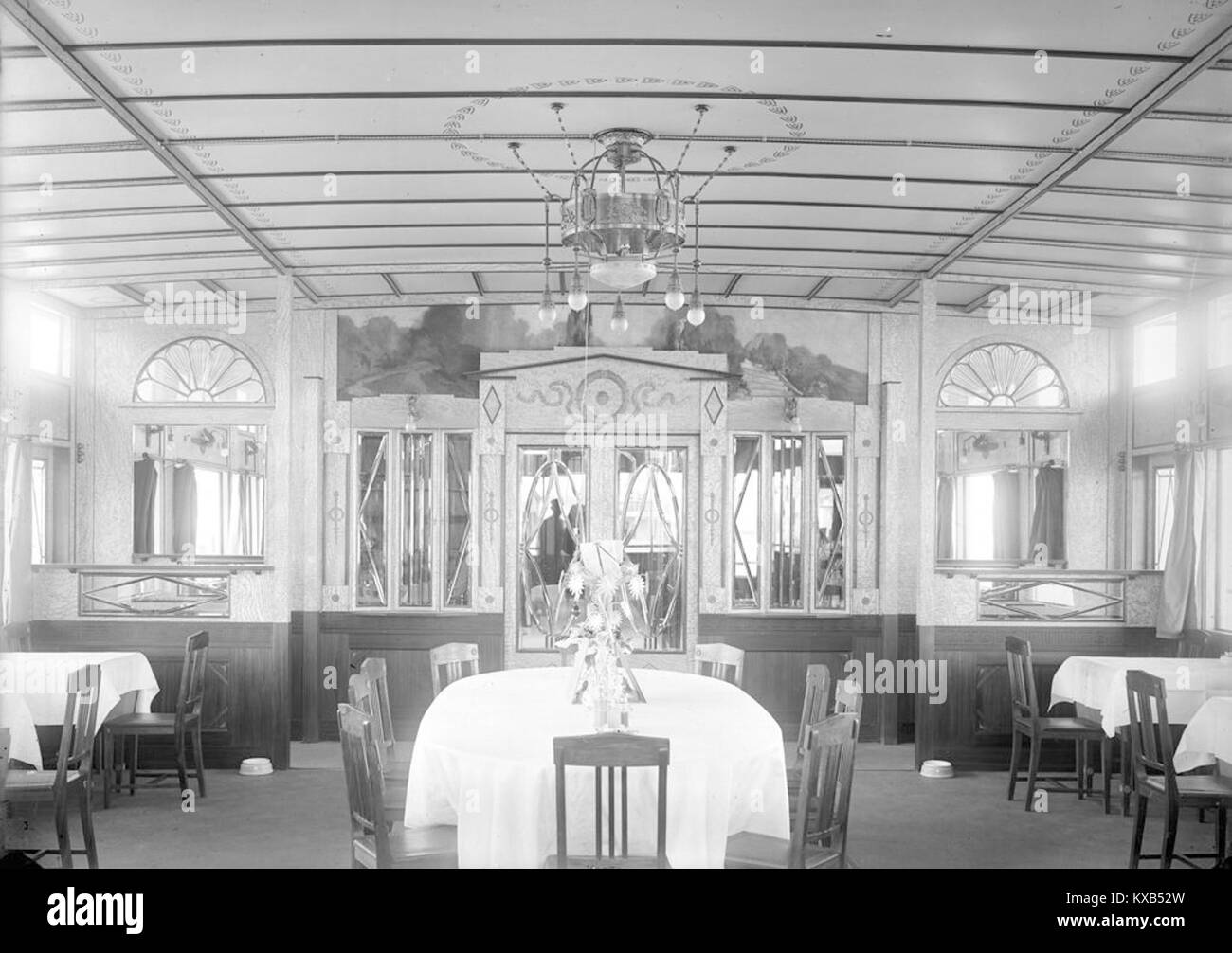 Grafinya 152 steamship interior Banque D'Images