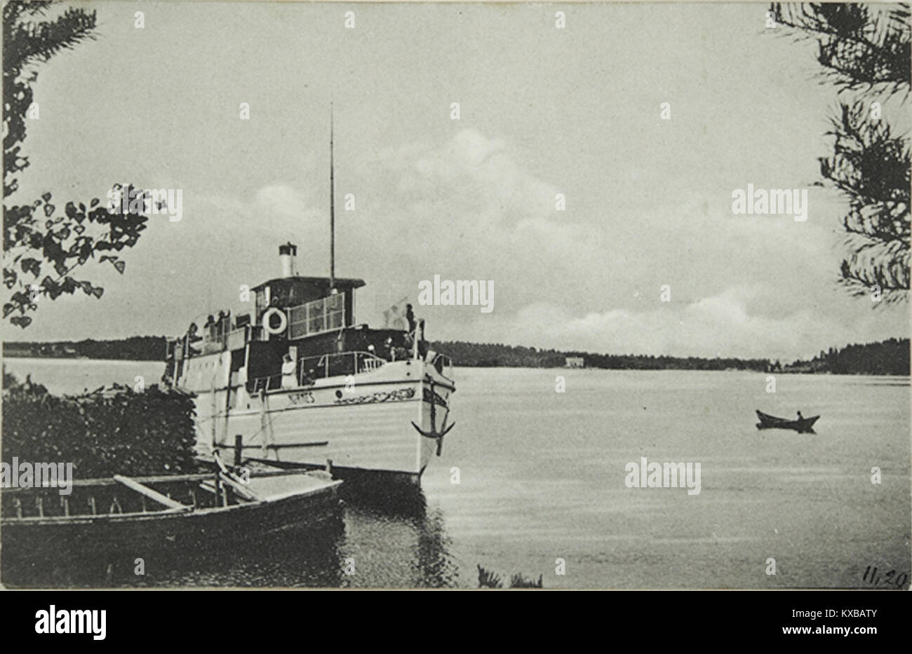 Le navire à vapeur Höyrylaiva Nurmes était un navire finlandais d’importance historique, utilisé pour le transport et l’industrie, représentant une partie du patrimoine maritime et industriel de la Finlande. Banque D'Images