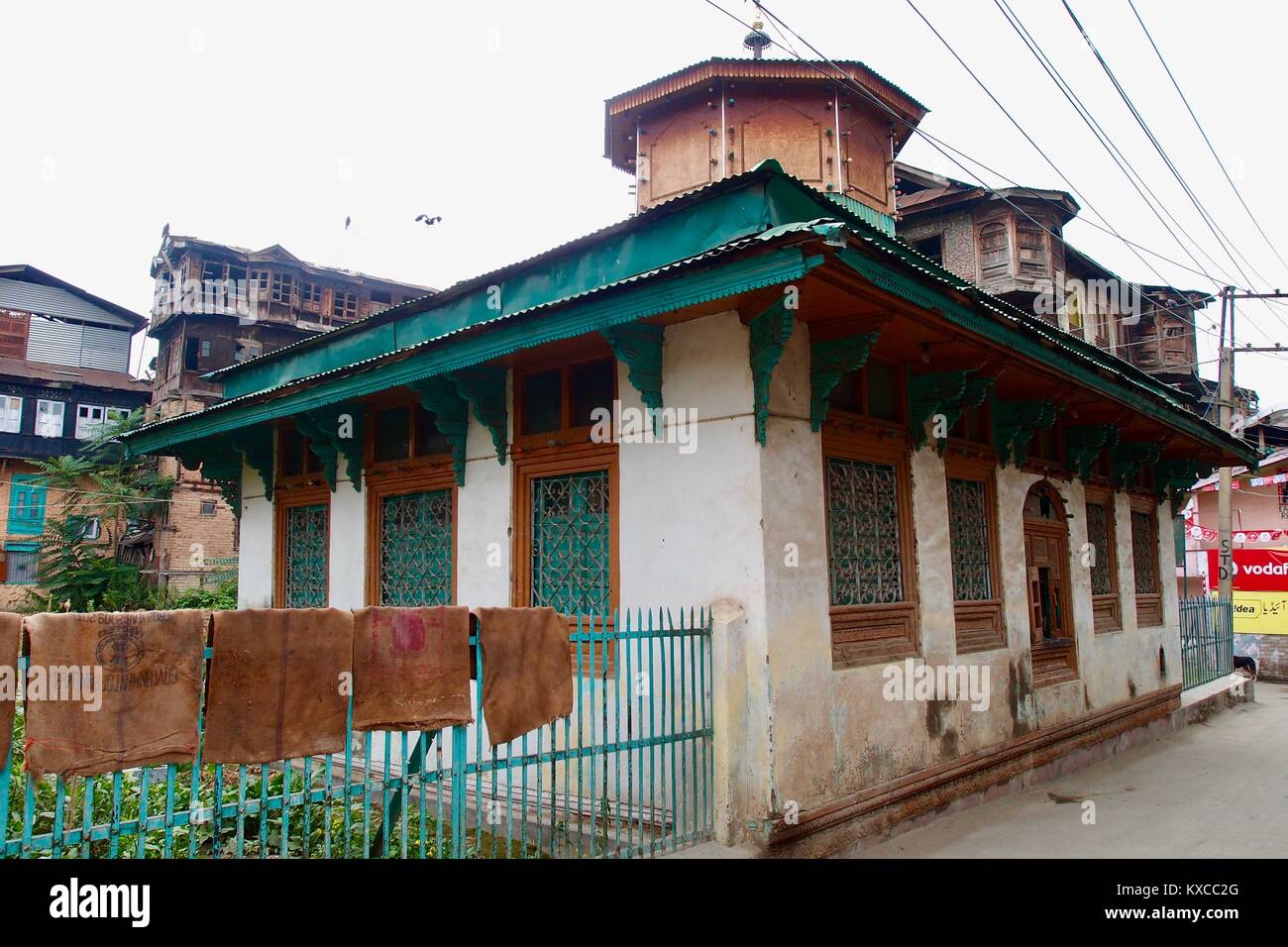 Rozabal, un tombeau de deux saints soufis à Srinagar, au Cachemire, l'un d'entre eux ont cru par certains comme Jésus Christ qui a survécu à la crucifixion et sont morts ici Banque D'Images