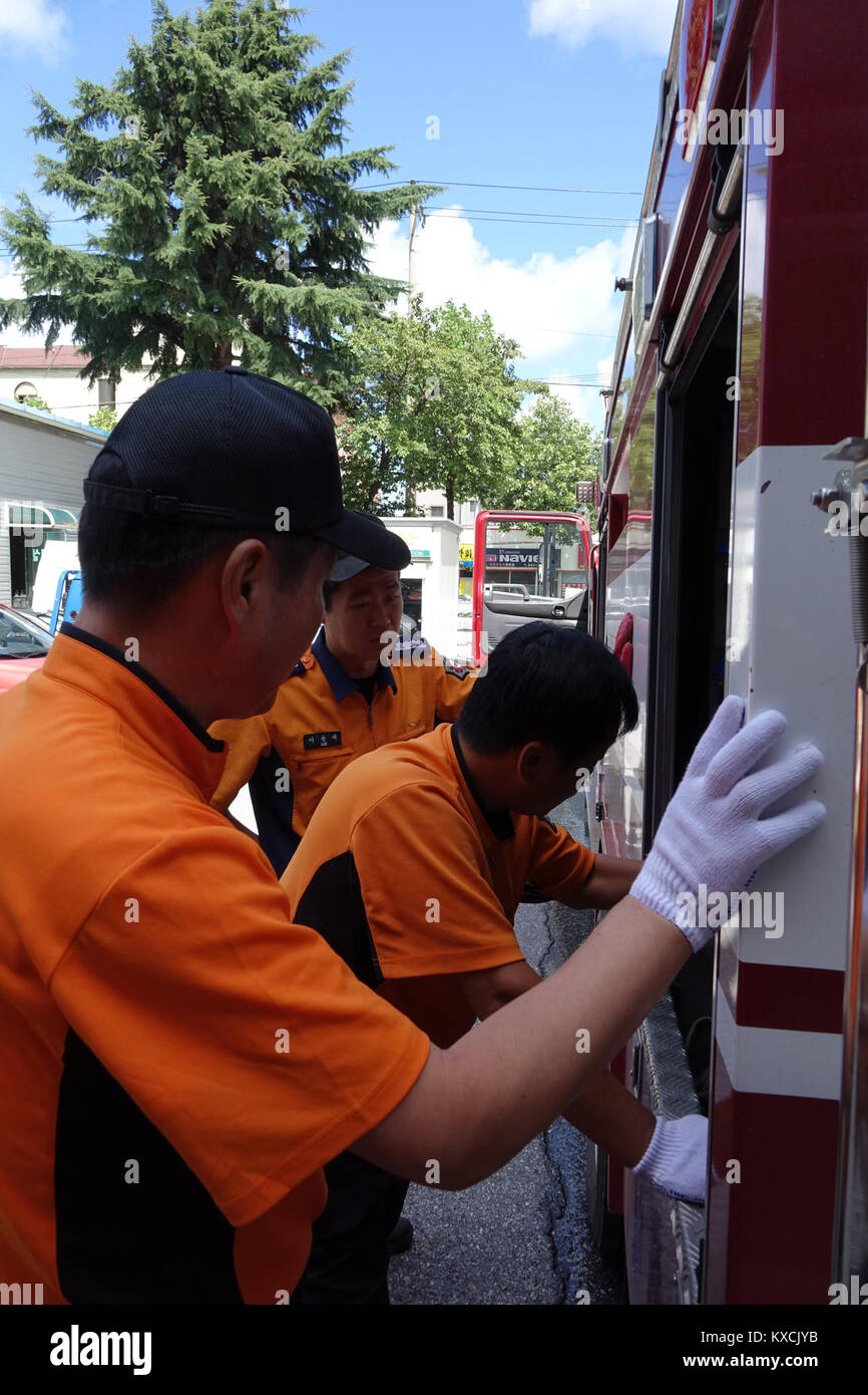 Photographie prise le 12 septembre 2015, nom de fichier « DSC02667 » par le photographe Choi Kwangmo, représentant un sujet ou un lieu non identifié Banque D'Images