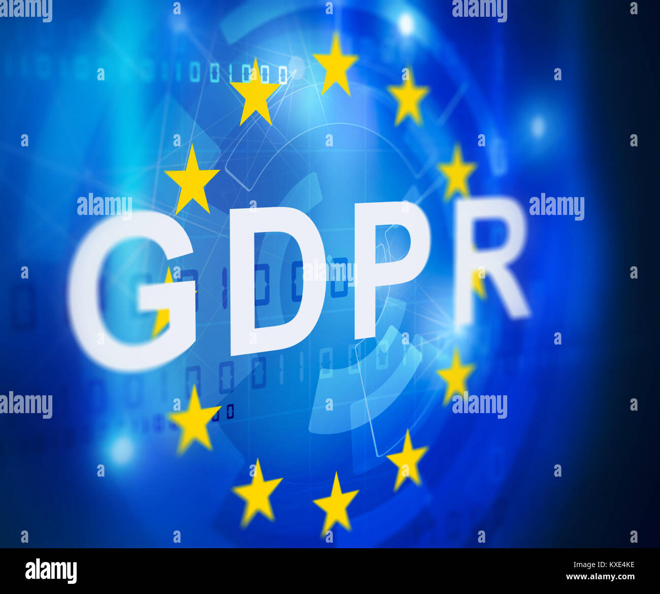 Pibr règlement général sur la protection des données Banque D'Images