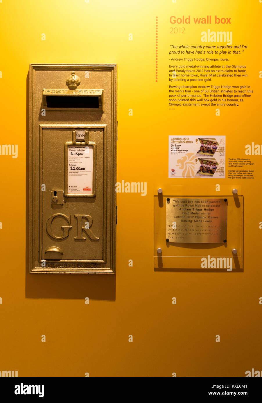 Musée de la poste, Royal Mail Postal Museum, Mount Pleasant, Londres Banque D'Images