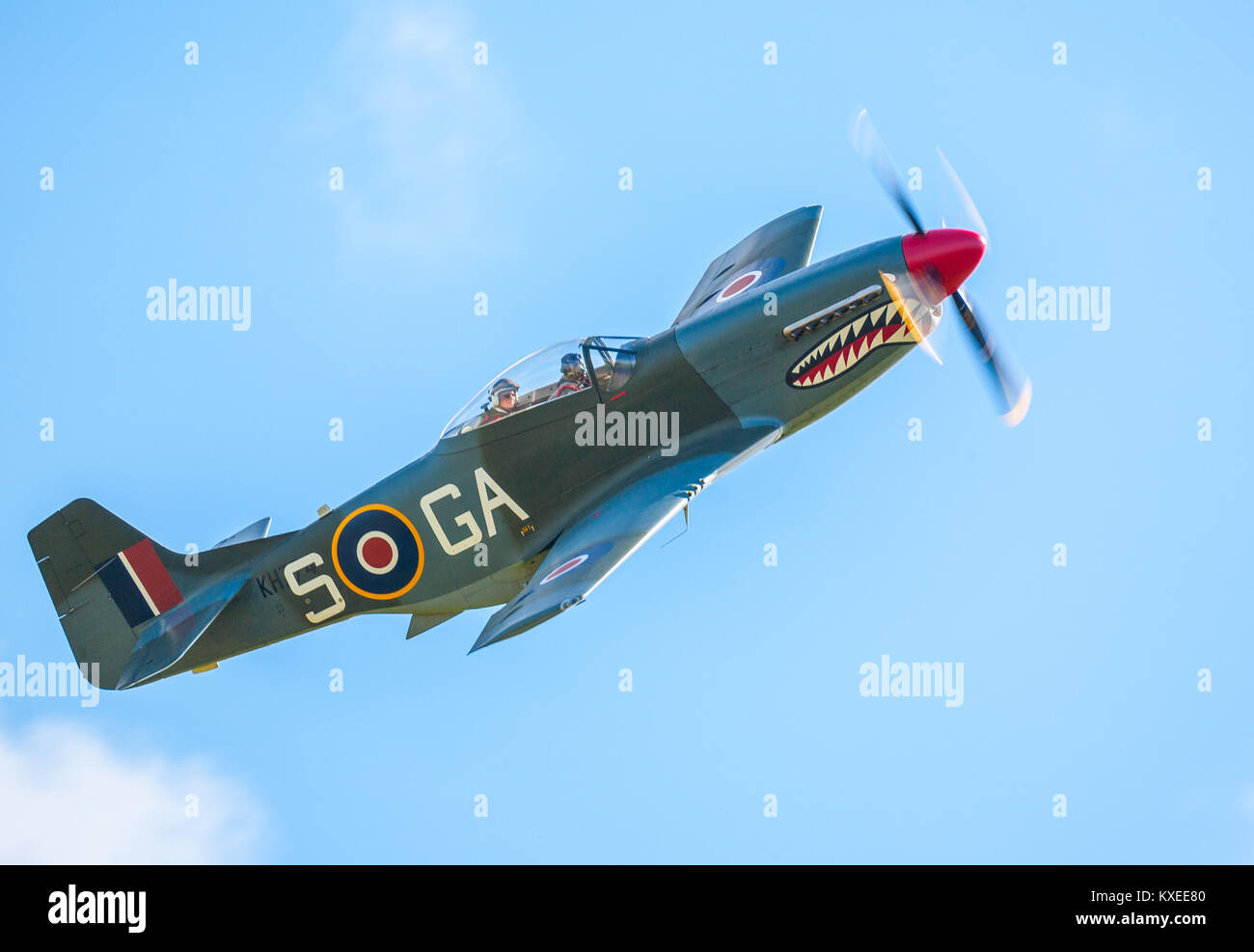 North American P-51D Mustang IV, no 112 Sqdn. KH774 GA-S. Banque D'Images