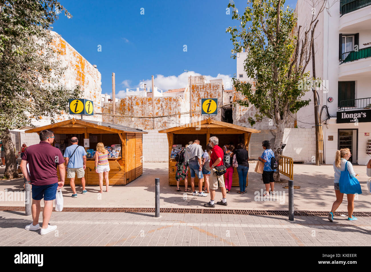 Le Centre d'information touristique de Mahon , Menorca , Baléares , Espagne Banque D'Images